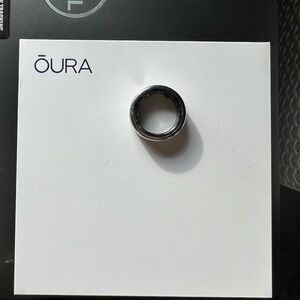 COPY - Oura Gen3 Horizon Silver Ring US7 Set
